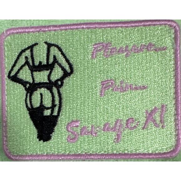 Savage X Fenty Mint Green Curvy Terry Side Tie Intimate Playwear - Size:  3X - Picture 1 of 7
